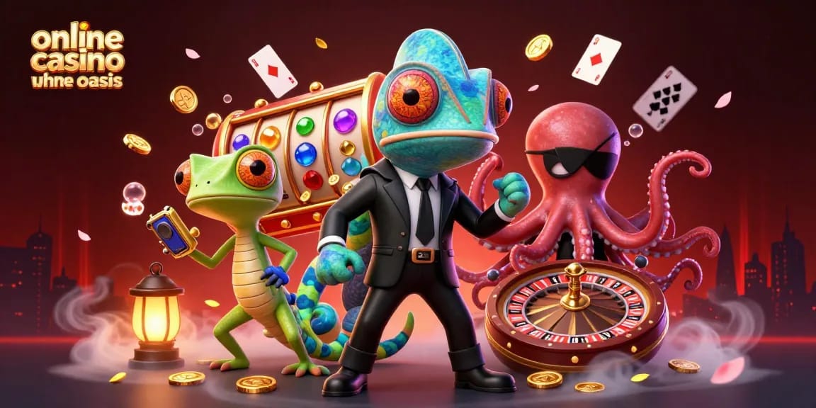 Engage in thrilling gameplay at an online casino ohne oasis with dynamic characters and colorful gaming elements.