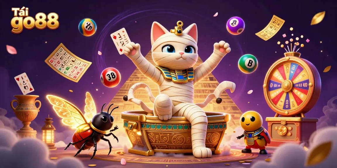 Tải go88 now and join the fun with vibrant gaming experiences inside a pyramid casino.