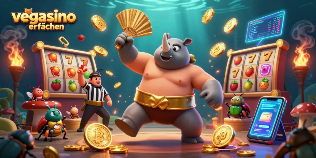 Experience the excitement of vegasino erfahrungen with dynamic 3D casino action featuring vibrant characters and game elements.