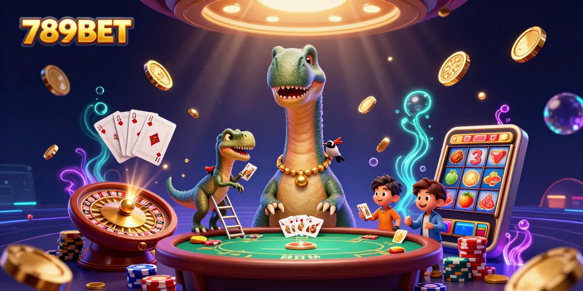 Experience thrilling gameplay at 789BET with vibrant 3D casino scenes featuring unforgettable characters.