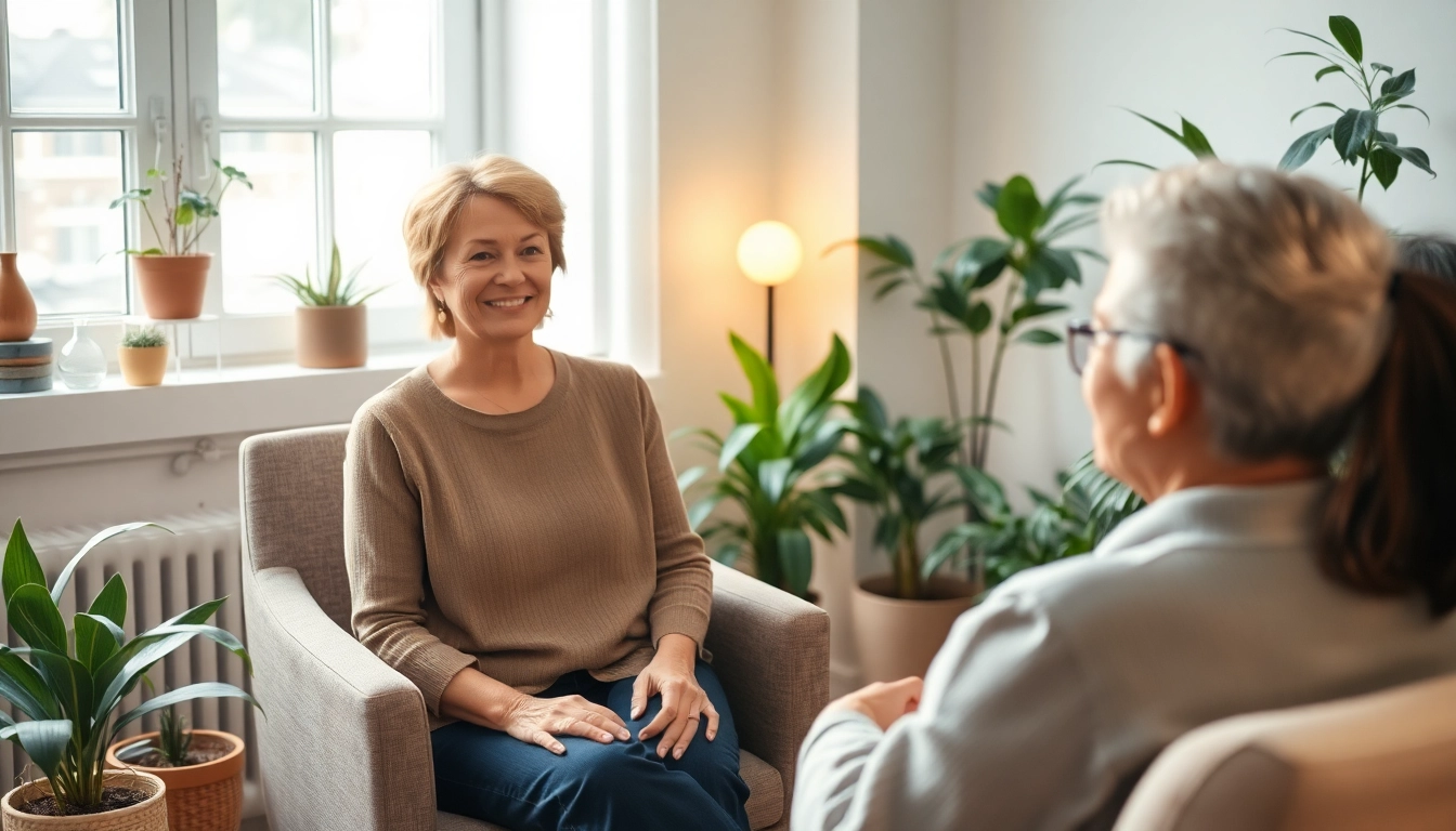 Lernen Sie engelarbeit mit einem einfühlsamen Therapeuten in einer beruhigenden Umgebung.