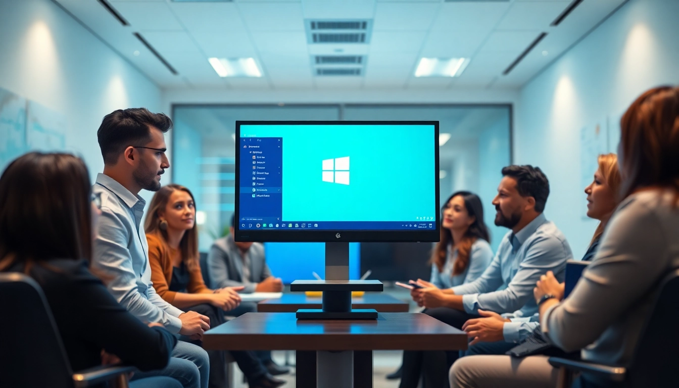 Windows Server 2025 User Access Lizenz legal interface in a modern office setting.