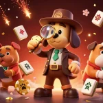 Engage with sunwin's golden poker chip clues in this dynamic casino illustration featuring charming characters.